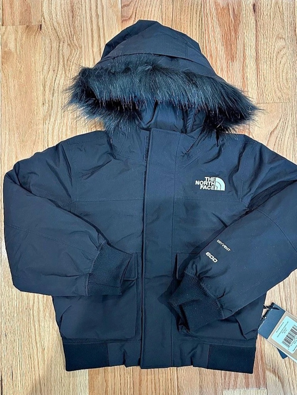 The North Face Teen McMurdo Hooded Jacket McMurdo Hooded Jacket Black XS (6) NWT